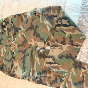 AE Camouflage Slim Lived In Cargo Pants